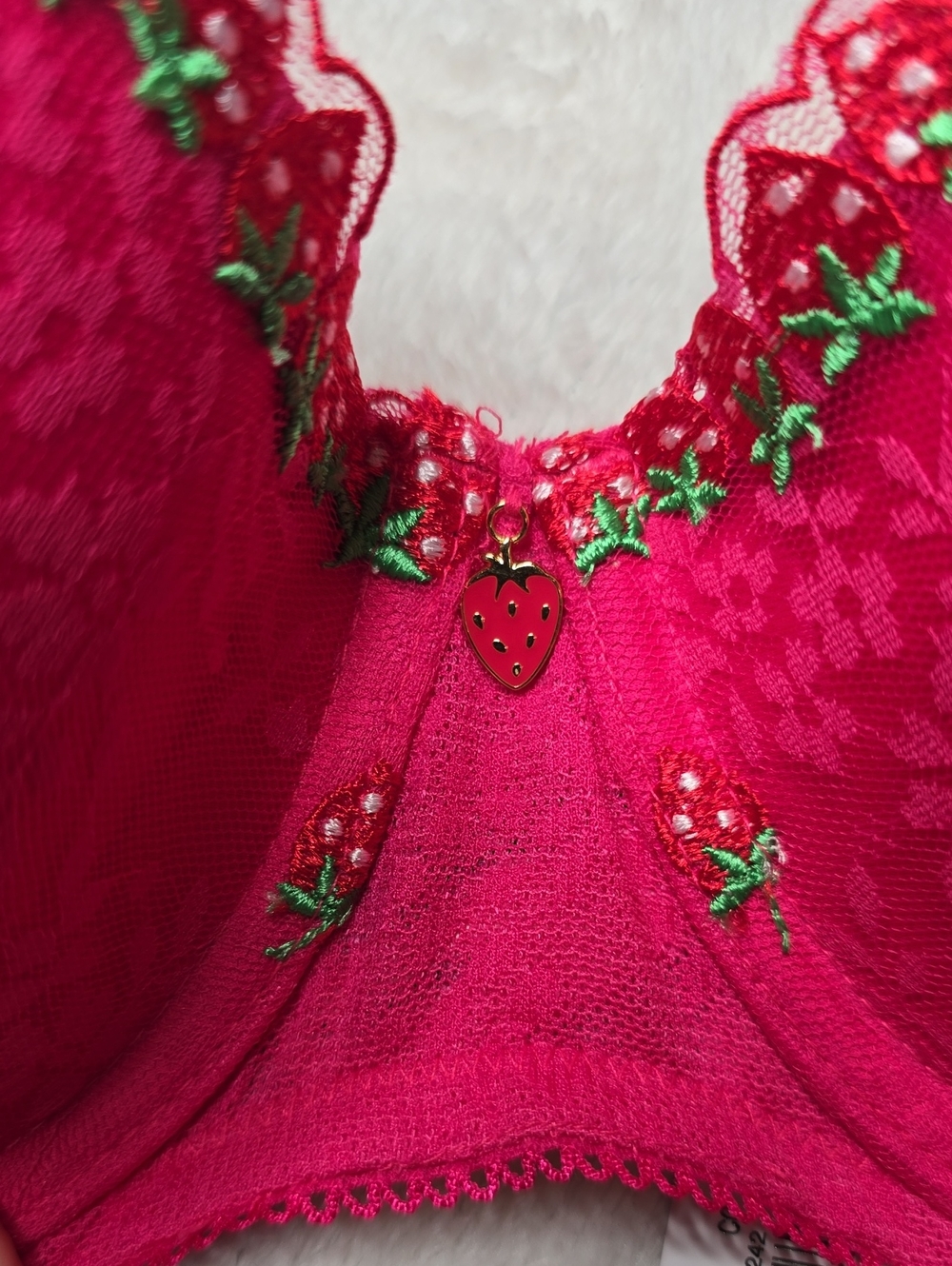 Victoria's Secret PINK Wink Lightly Lined Balconette Bra Sz 32DDD NWT - Picture 6 of 8